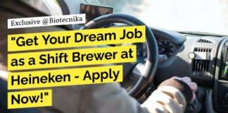 "Get Your Dream Job as a Shift Brewer at Heineken - Apply Now!"