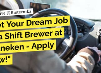 "Get Your Dream Job as a Shift Brewer at Heineken - Apply Now!"