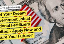 Get Your Dream Government Job at National Fertilizers Limited – Apply Now and Secure Your Future! National Fertilizers Limited Hiring - Apply Now!