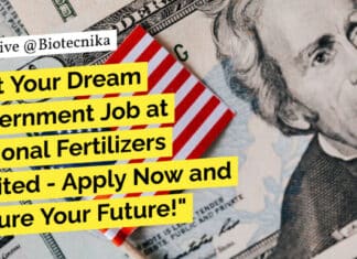 National Fertilizers Limited Hiring - Apply Now!