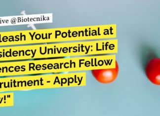 "Unleash Your Potential at Presidency University: Life Sciences Research Fellow Recruitment - Apply Now!"