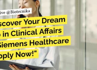 "Discover Your Dream Job in Clinical Affairs at Siemens Healthcare - Apply Now!"