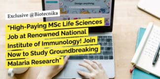 MSc Life Sciences Jobs at National Institute of Immunology, Delhi