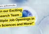 Freshers Life Sciences Job - BSc & MSc Apply at UR Advanced Therapeutics 
