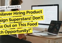 Unilever Hiring Product Design Superstars! Don’t Miss Out on This Food Tech Opportunity! Unilever Food Tech Vacancies - Product Design & Dev Opportunity
