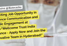 Exciting Job Opportunity in Science Communication and Public Engagement at DBT/Wellcome Trust India Alliance – Apply Now and Join the Innovative Team in Hyderabad! "Exciting Job Opportunity in Science Communication and Public Engagement at DBT/Wellcome Trust India Alliance - Apply Now and Join the Innovative Team in Hyderabad!"