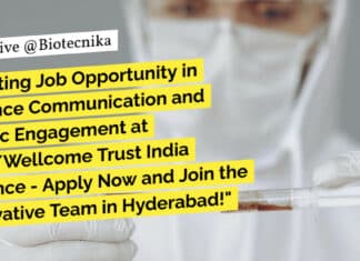 "Exciting Job Opportunity in Science Communication and Public Engagement at DBT/Wellcome Trust India Alliance - Apply Now and Join the Innovative Team in Hyderabad!"