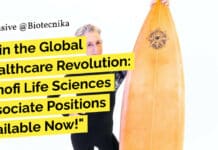 Join the Global Healthcare Revolution: Sanofi Life Sciences Associate Positions Available Now! "Join the Global Healthcare Revolution: Sanofi Life Sciences Associate Positions Available Now!"