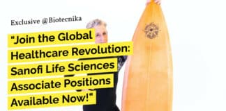 "Join the Global Healthcare Revolution: Sanofi Life Sciences Associate Positions Available Now!"