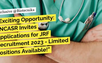 "Exciting Opportunity: JNCASR Invites Applications for JRF Recruitment 2023 - Limited Positions Available!"