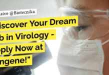 Discover Your Dream Job in Virology – Apply Now at Syngene! Syngene MSc Virology Jobs - Apply For Viral Testing Research Associate Post