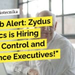 Hot Job Alert: Zydus Biologics is Hiring Quality Control and Assurance Executives! "Hot Job Alert: Zydus Biologics is Hiring Quality Control and Assurance Executives!"