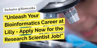 Lilly Bioinformatics Research Scientist Job - Apply Online
