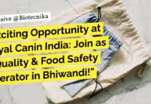 Food Science Job India - Royal Canin India Careers