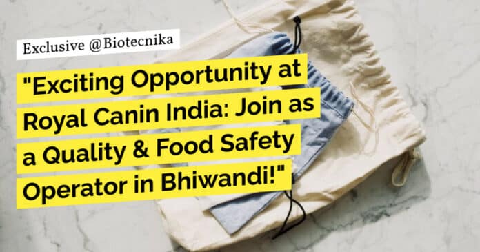 Food Science Job India - Royal Canin India Careers