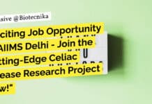 Exciting Job Opportunity at AIIMS Delhi – Join the Cutting-Edge Celiac Disease Research Project Now! "Exciting Job Opportunity at AIIMS Delhi - Join the Cutting-Edge Celiac Disease Research Project Now!"