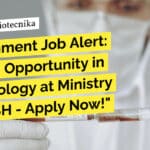 "Government Job Alert: Exciting Opportunity in Microbiology at Ministry of AYUSH - Apply Now!"
