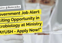 Government Job Alert: Exciting Opportunity in Microbiology at Ministry of AYUSH – Attend Walk-In! "Government Job Alert: Exciting Opportunity in Microbiology at Ministry of AYUSH - Apply Now!"