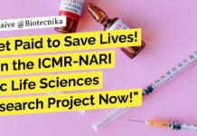 ICMR-NARI BSc Life Sciences Research Project Recruitment – Apply Now "Get Paid to Save Lives! Join the ICMR-NARI BSc Life Sciences Research Project Now!"