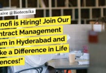 Sanofi is Hiring! Join Our Contract Management Team in Hyderabad and Make a Difference in Life Sciences! "Sanofi is Hiring! Join Our Contract Management Team in Hyderabad and Make a Difference in Life Sciences!"
