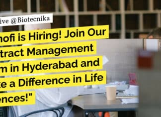"Sanofi is Hiring! Join Our Contract Management Team in Hyderabad and Make a Difference in Life Sciences!"