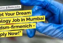 Get Your Dream Biology Job in Mumbai at dsm-firmenich – Apply Now! "Get Your Dream Biology Job in Mumbai at dsm-firmenich - Apply Now!"