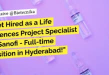 Get Hired as a Life Sciences Project Specialist at Sanofi – Full-time Position in Hyderabad! "Get Hired as a Life Sciences Project Specialist at Sanofi - Full-time Position in Hyderabad!"
