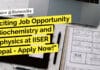 Exciting Job Opportunity in Biochemistry and Biophysics at IISER Bhopal – Apply Now! "Exciting Job Opportunity in Biochemistry and Biophysics at IISER Bhopal - Apply Now!"