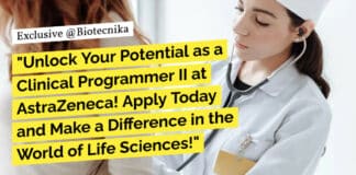 "Unlock Your Potential as a Clinical Programmer II at AstraZeneca! Apply Today and Make a Difference in the World of Life Sciences!"