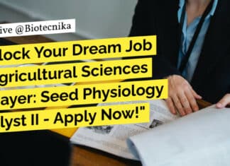 "Unlock Your Dream Job in Agricultural Sciences at Bayer: Seed Physiology Analyst II - Apply Now!"