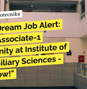 "Hurry! Dream Job Alert: Project Associate-1 Opportunity at Institute of Liver & Biliary Sciences - Apply Now!"