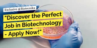 "Discover the Perfect Job in Biotechnology - Apply Now!"