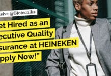 Get Hired as an Executive Quality Assurance at HEINEKEN – Apply Now! "Get Hired as an Executive Quality Assurance at HEINEKEN - Apply Now!"