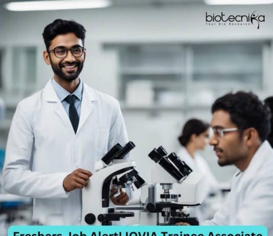 IQVIA Trainee Associate Life Sciences Jobs - Apply Online