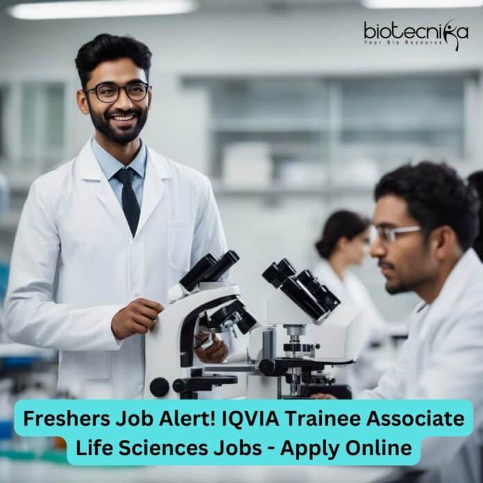 IQVIA Trainee Associate Life Sciences Jobs - Apply Online
