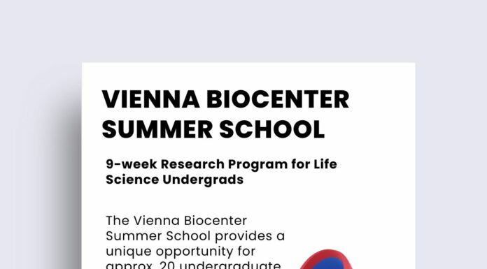 Vienna BioCenter Summer School 9-week Research Program for Life Science Undergrads at one of Europe's leading Research Centers