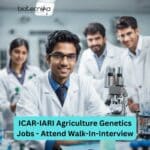 ICAR-IARI Agriculture Genetics Jobs - Attend Walk-In-Interview