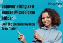 Unilever Hiring R&D Human Microbiome Officer – Join the Global Innovation Team Today! Unilever Biotech R&D Job