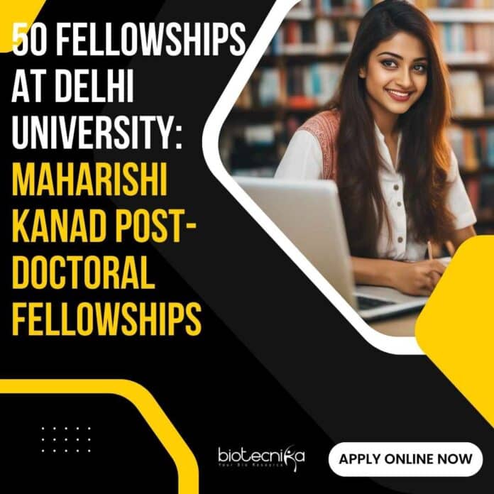 Delhi University Fellowships 2023
