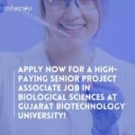 Biological Sciences Project Job