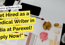 Get Hired as a Medical Writer in India at Parexel! Apply Now! "Get Hired as a Medical Writer in India at Parexel! Apply Now!"