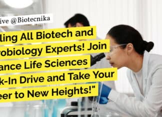"Calling All Biotech and Microbiology Experts! Join Reliance Life Sciences Walk-In Drive and Take Your Career to New Heights!"