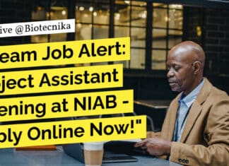 "Dream Job Alert: Project Assistant Opening at NIAB - Apply Online Now!"