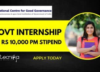 Govt NCGG Internship Programme 2023-24 - Official Notification