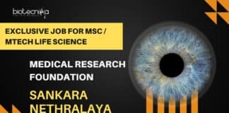 Msc Mtech Life Science