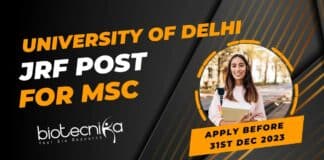 University of Delhi Life Science