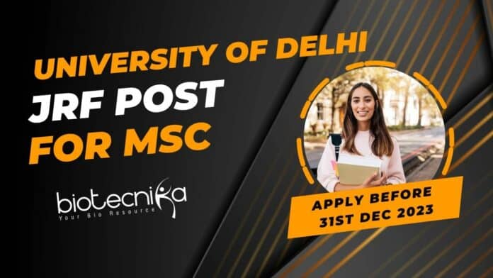 University of Delhi Life Science
