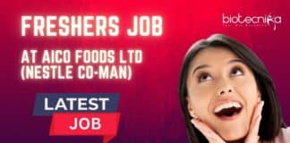 Msc Microbiology Freshers Job