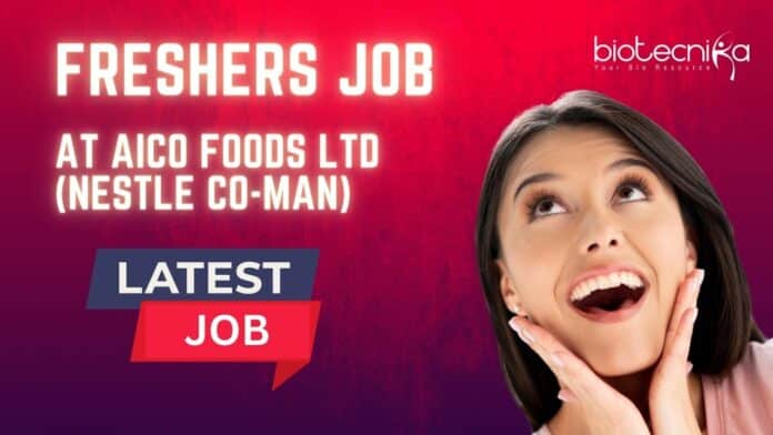 Msc Microbiology Freshers Job