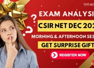 CSIR NET Exam Analysis